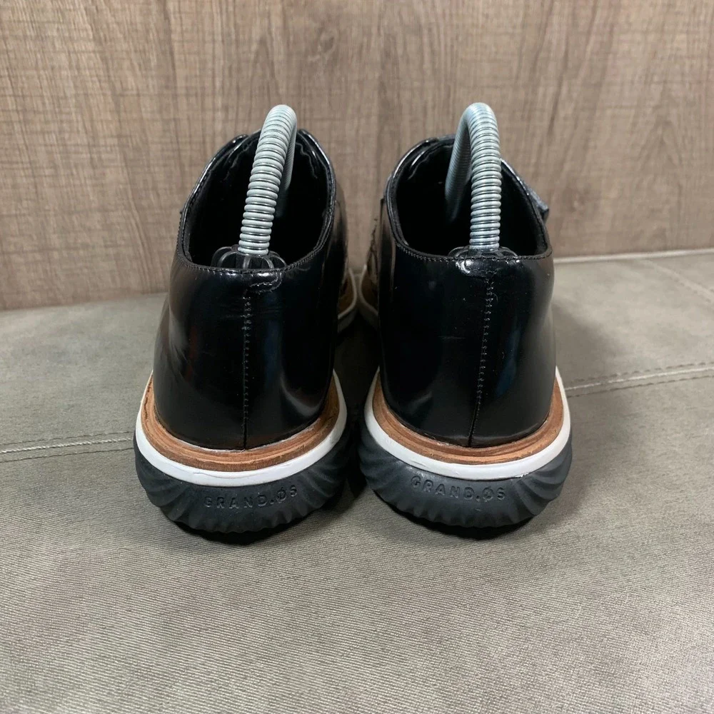 Cole‎ Haan Grand Evolution Womens Size 5D Black Loafer Shoes W08364 Round Toe